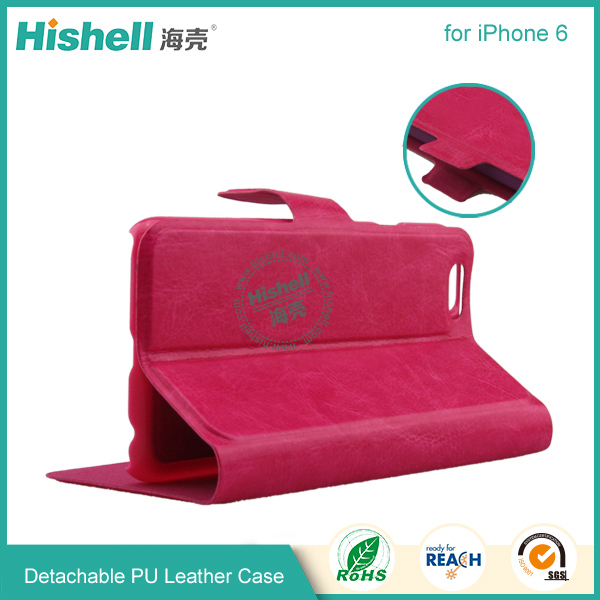 Detachable PU Leather Case for iPhone 6