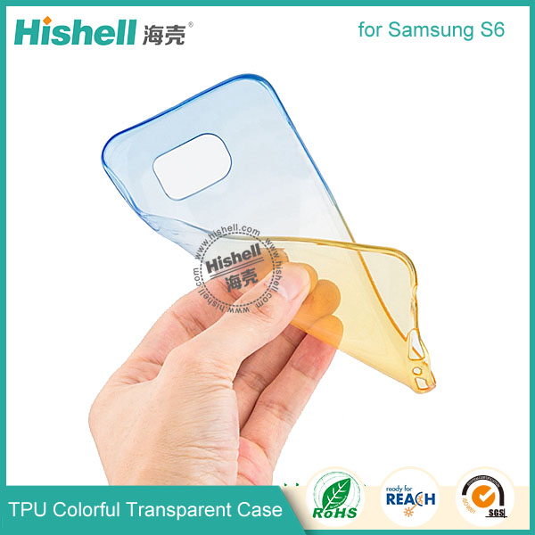 TPU Case with Gradient Color for Samsung S6