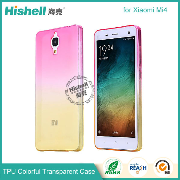 TPU Case with Gradient Color for XiaoMi Mi4