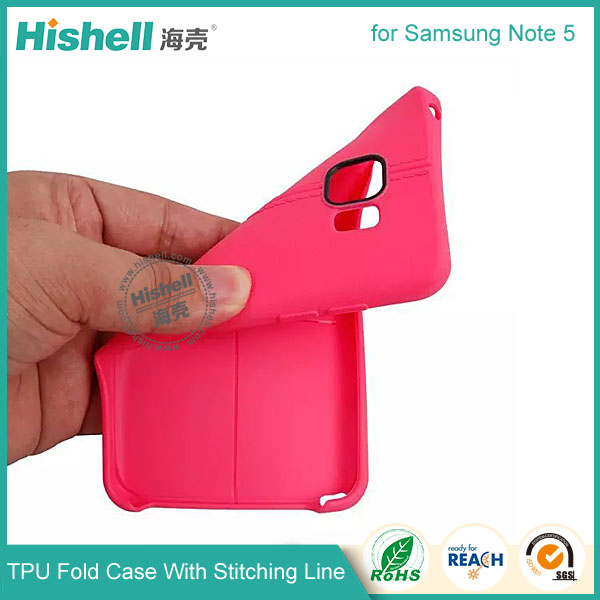 TPU Case with Double Line for Samsung Note 5