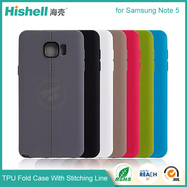 TPU Case with Double Line for Samsung Note 5