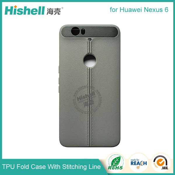 TPU Case with Double Line for Huawei Nexus 6