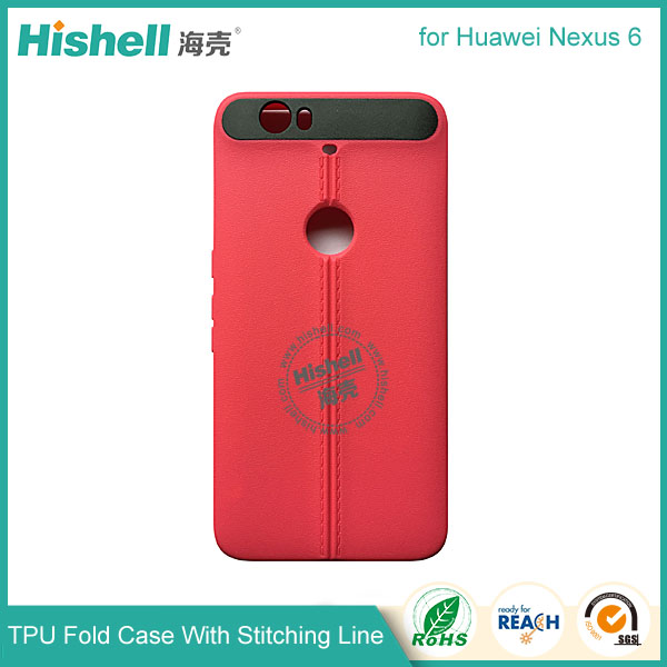 TPU Case with Double Line for Huawei Nexus 6
