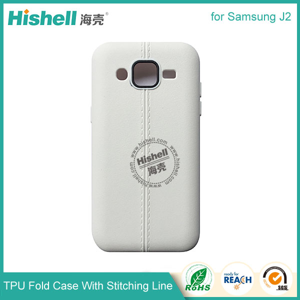 TPU Case with Double Line for Samsung J2