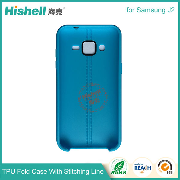 TPU Case with Double Line for Samsung J2