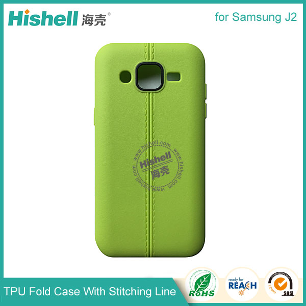 TPU Case with Double Line for Samsung J2