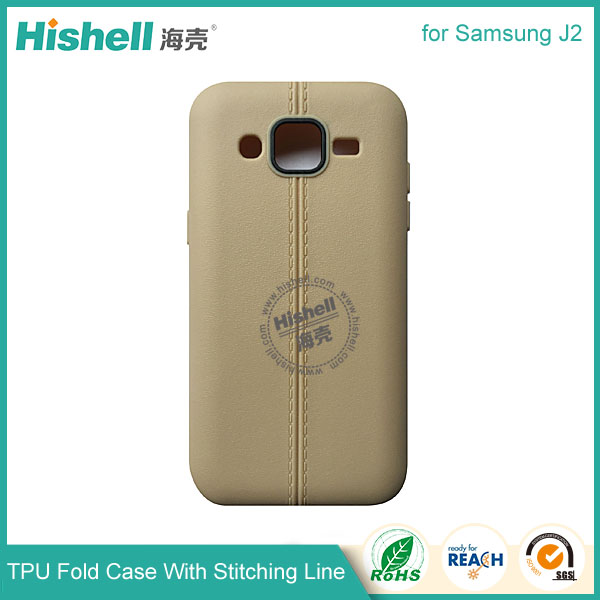 TPU Case with Double Line for Samsung J2