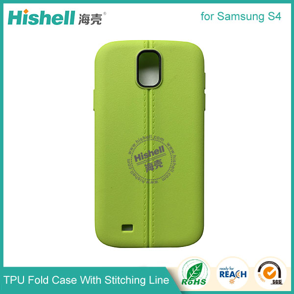 TPU Case with Double Line for Samsung Galaxy S4