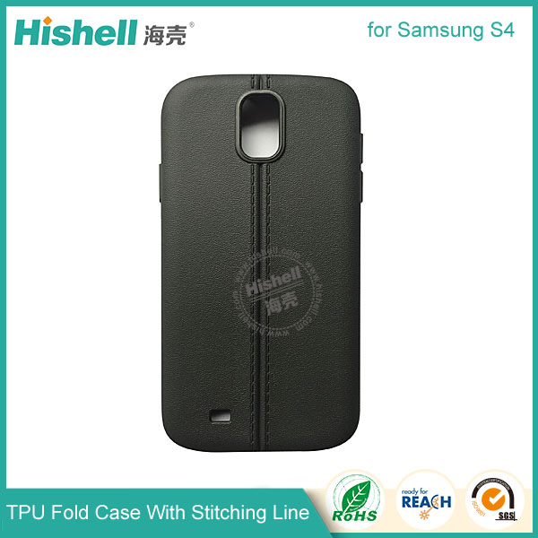 TPU Case with Double Line for Samsung Galaxy S4