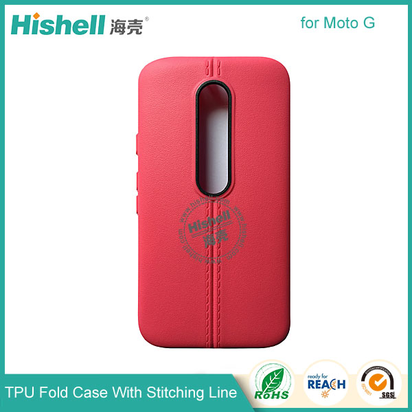 TPU Case with Double Line for Motorola Moto G