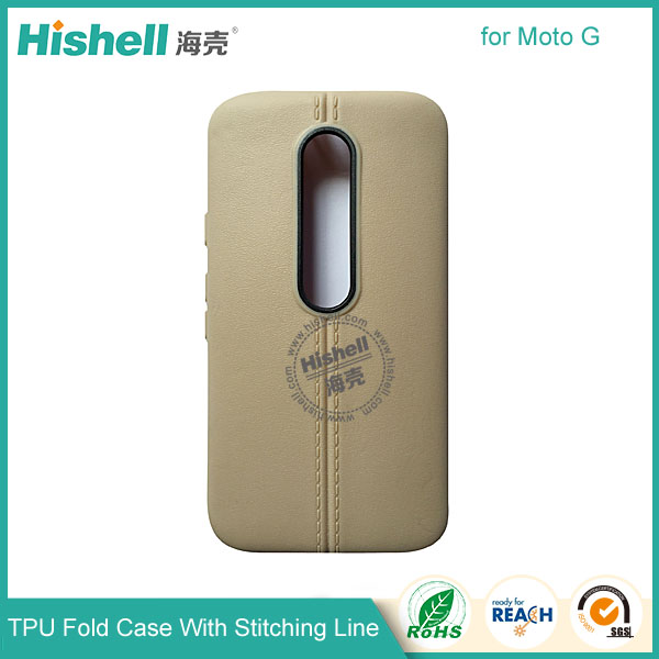 TPU Case with Double Line for Motorola Moto G