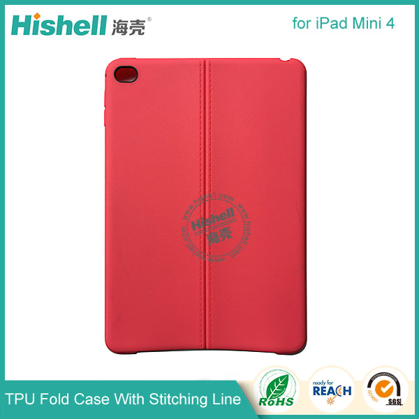 TPU Case with Double Line for iPad Mini 4