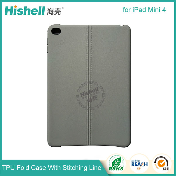 TPU Case with Double Line for iPad Mini 4