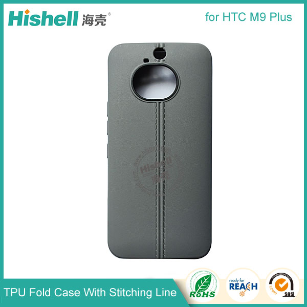 TPU Case with Double Line for HTC One M9 Plus