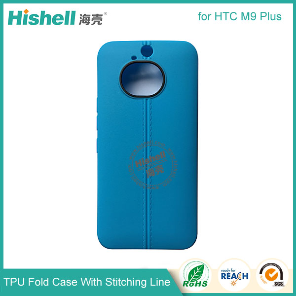 TPU Case with Double Line for HTC One M9 Plus