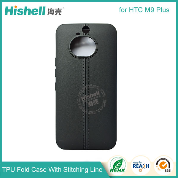 TPU Case with Double Line for HTC One M9 Plus