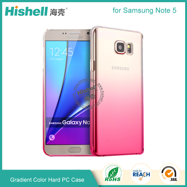 Gradient Color Hard PC Case for Samsung Note 5