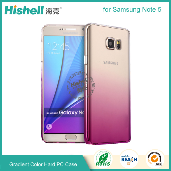 Gradient Color Hard PC Case for Samsung Note 5