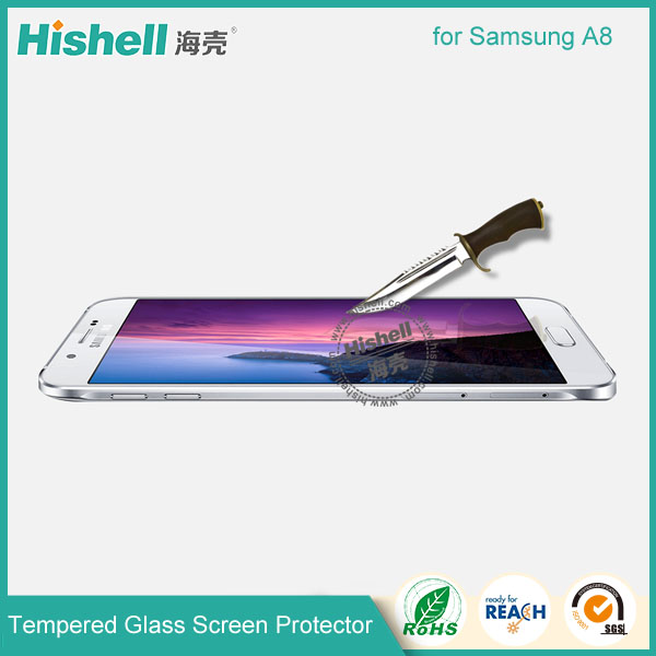 Tempered Glass Screen Protector for Samsung A8