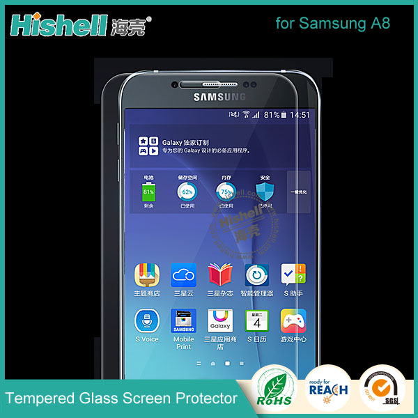 Tempered Glass Screen Protector for Samsung A8