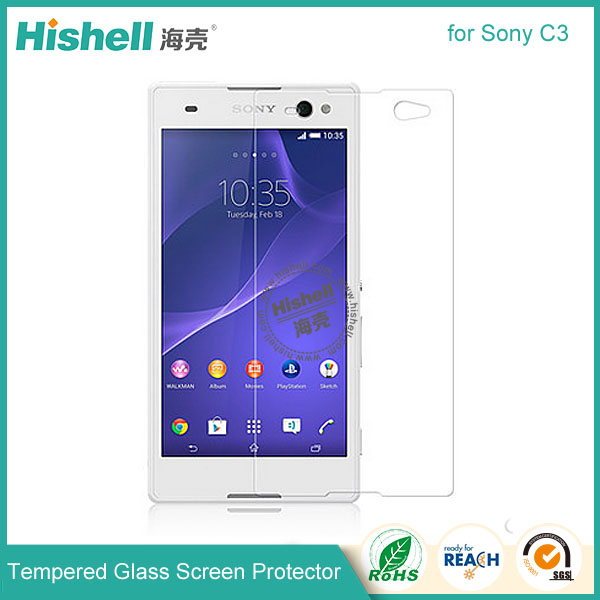 Tempered Glass Screen Protector for Sony C3