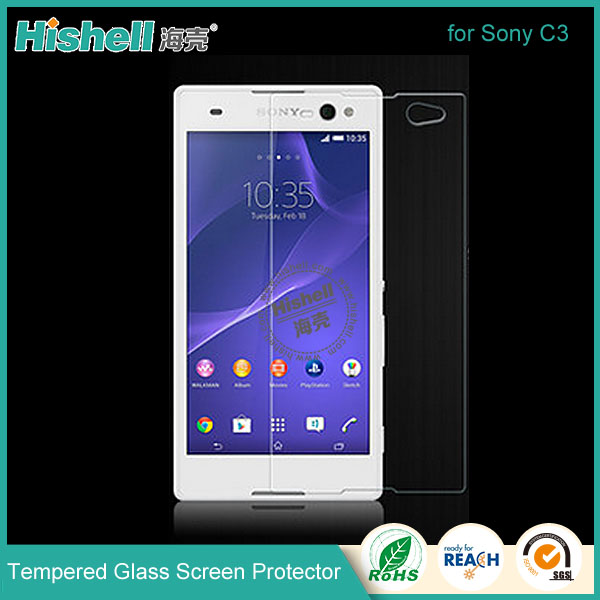 Tempered Glass Screen Protector for Sony C3