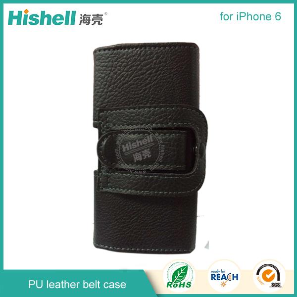 PU Leather Belt Case for iPhone 6