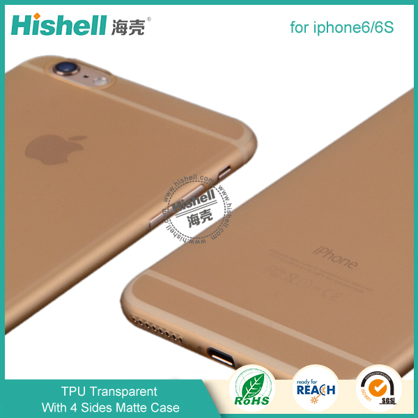 PC Transparent and TPU Matte Case for iPhone 6