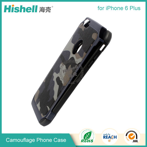 High Quality Camouflage Mobile Phone Case for iPhone 6 plus