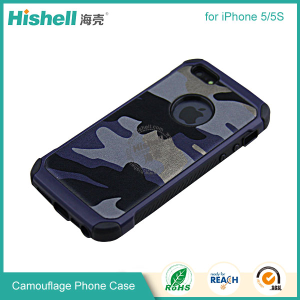 High Quality Camouflage Mobile Phone Case for iPhone 5/5S