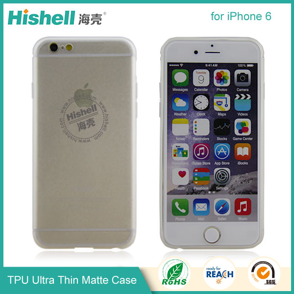 TPU Ultra Thin Matte Mobile Phone Case for iPhone 6