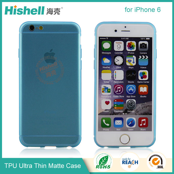 TPU Ultra Thin Matte Mobile Phone Case for iPhone 6