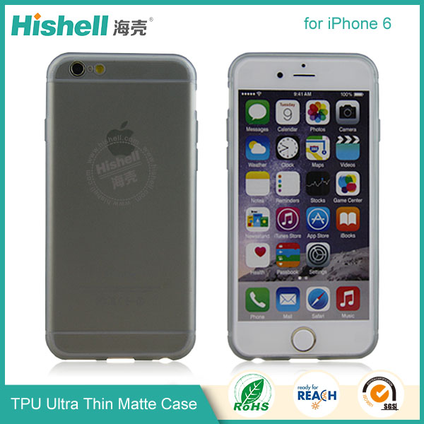 TPU Ultra Thin Matte Mobile Phone Case for iPhone 6