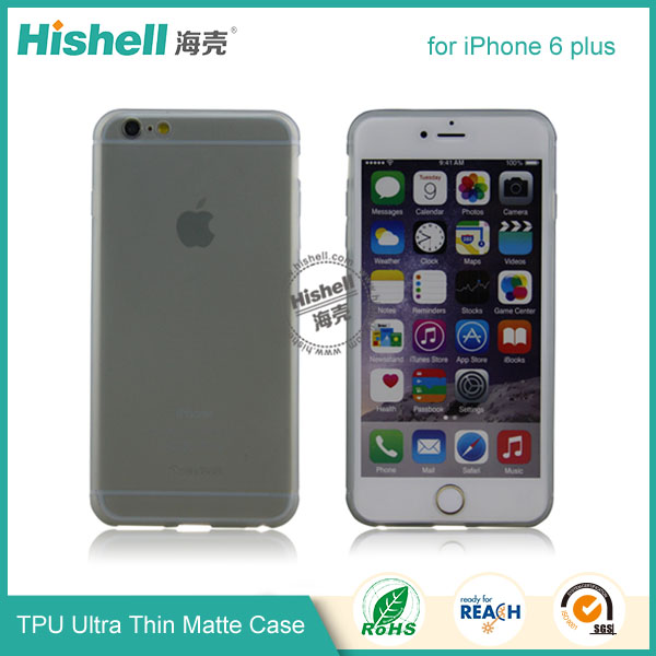 TPU Ultra Thin Matte Mobile Phone Case for iPhone 6 plus