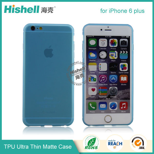 TPU Ultra Thin Matte Mobile Phone Case for iPhone 6 plus