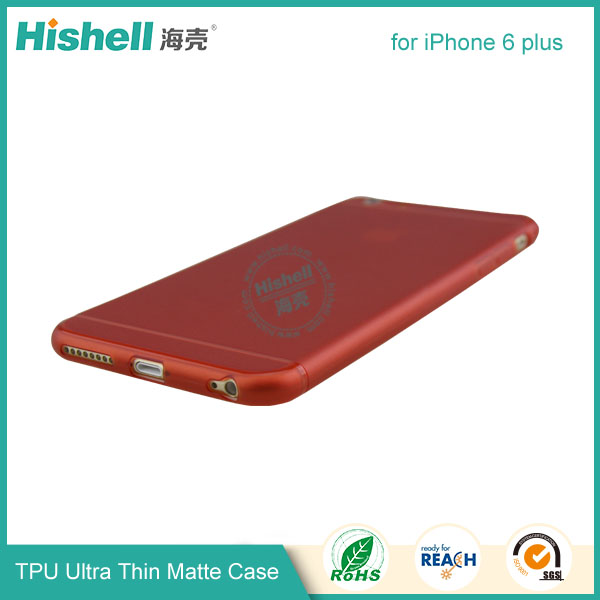 TPU Ultra Thin Matte Mobile Phone Case for iPhone 6 plus