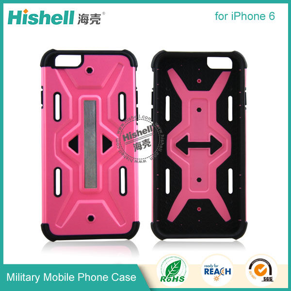 TPU and PC Military Style Mobile Phone Case for iPhone 6