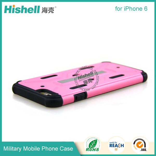 TPU and PC Military Style Mobile Phone Case for iPhone 6