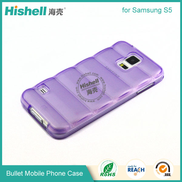 TPU Bullet Mobile Phone Case for Samsung S5