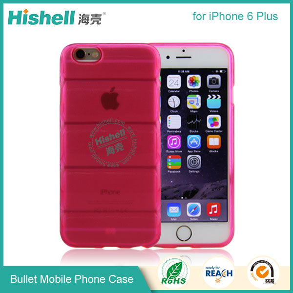 TPU Bullet Mobile Phone Case for iPhone 6 plus