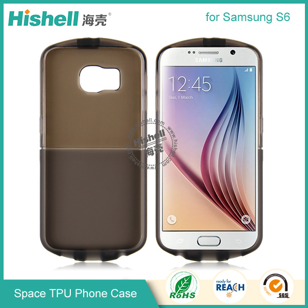 New design TPU Space Type Phone Case for Samsung S6