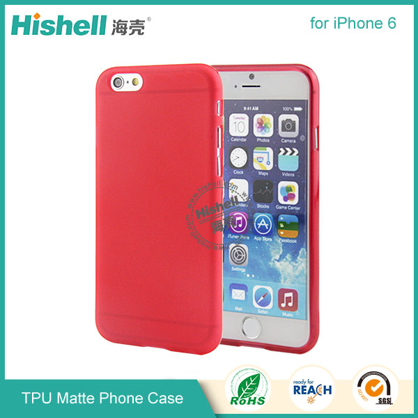 TPU Matte Finish Phone Case for iPhone 6