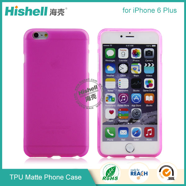 TPU Matte Finish Phone Case for iPhone 6 plus