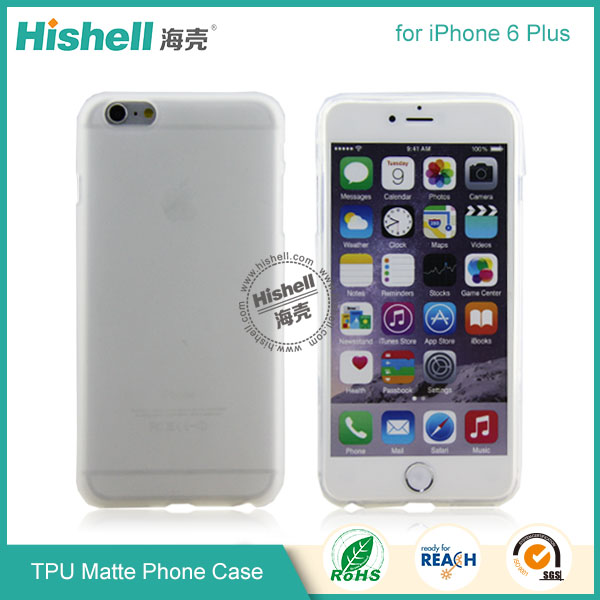 TPU Matte Finish Phone Case for iPhone 6 plus