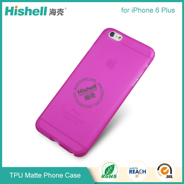 TPU Matte Finish Phone Case for iPhone 6 plus