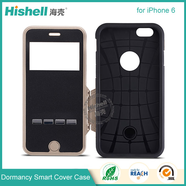 Fashionable Dormancy Smart Cover for iPhone 6