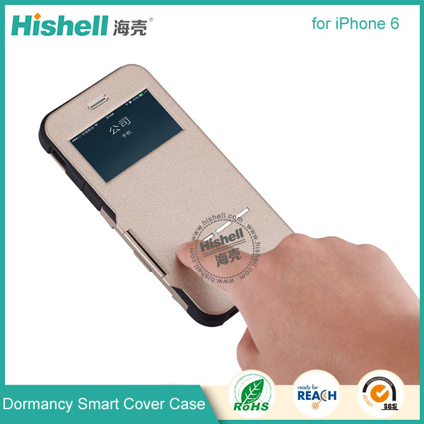 Fashionable Dormancy Smart Cover for iPhone 6