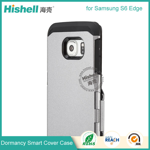 Fashionable Dormancy Smart Cover for Samsung S6 Edge