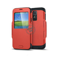 Fashionable Dormancy Smart Cover for Samsung S5