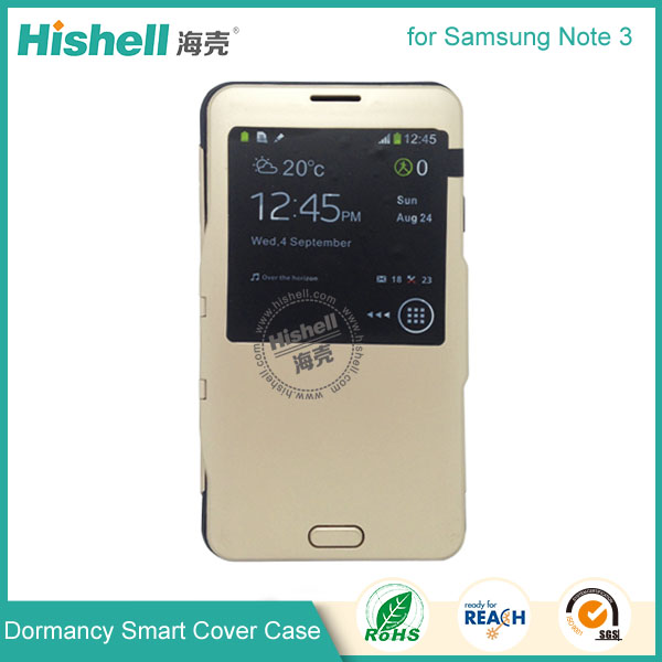 Fashionable Dormancy Smart Cover for Samsung Note 3